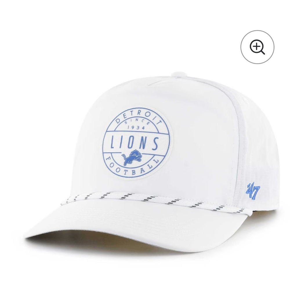 BNWT Detroit Lions '47 Surburbia Hitch brrr° Adjustable Hat - White
